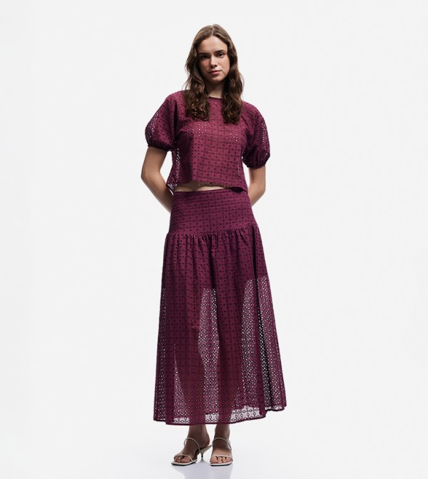 كوتون كوتون - بنفسجي  Casual Tops