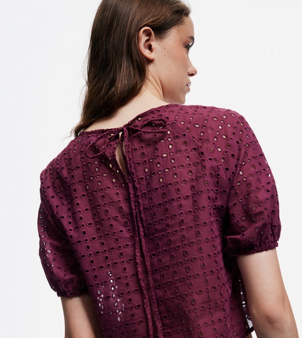 كوتون كوتون - بنفسجي  Casual Tops