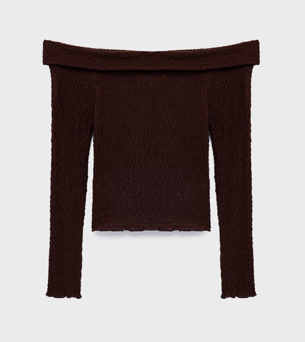 Koton Koton - Brown Cropped Tops