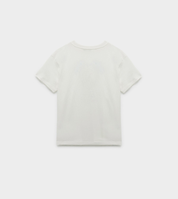 Koton Koton - Off White Short Sleeve T-Shirts