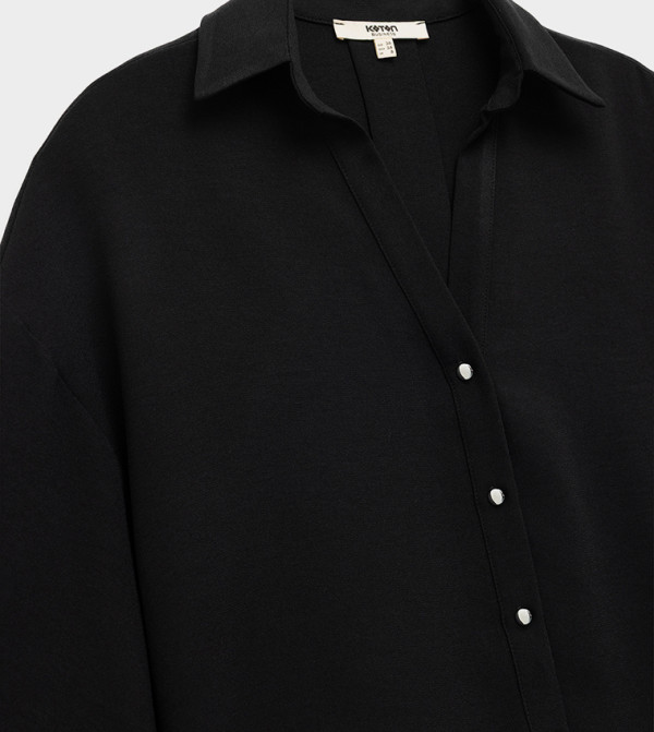 Koton  Maternity Clothing - Black Shirts