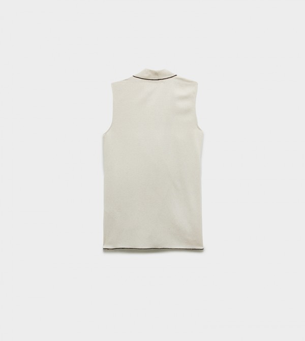 Koton Koton - Beige Sleeveless Tops