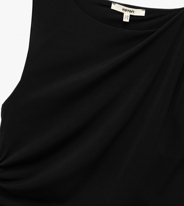 كوتون كوتون - أسود Sleeveless Tops