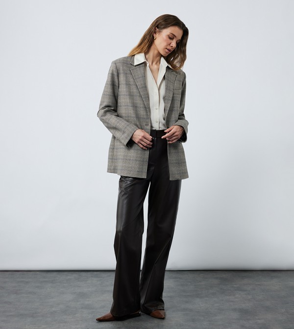 Koton  Formal Pants - Brown Formal Pants