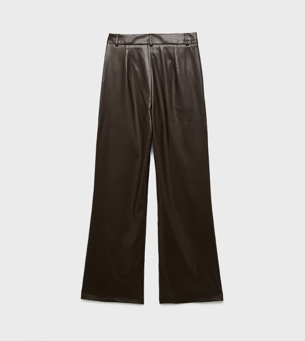 Koton  Formal Pants - Brown Formal Pants