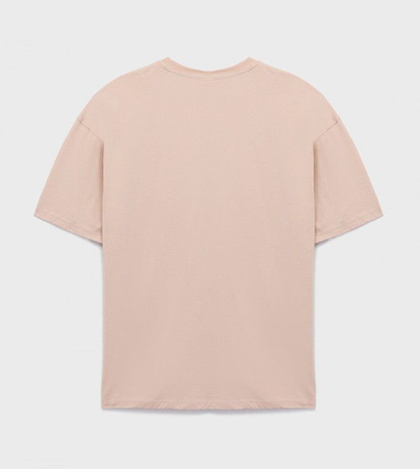 Koton Koton - Pink Short Sleeve T-Shirts