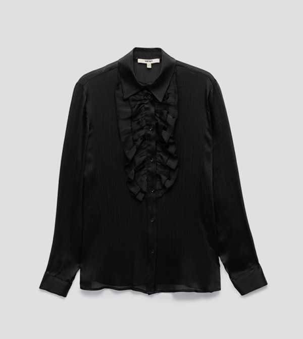 كوتون  ملابس حوامل - أسود قمصان