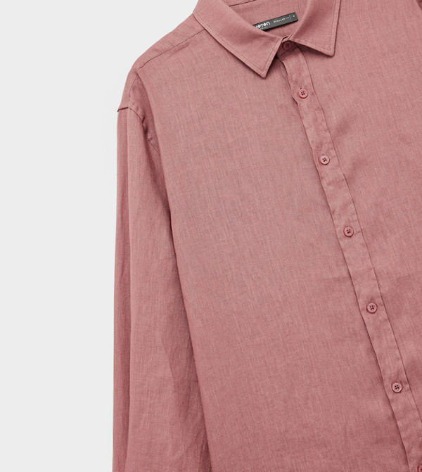 كوتون كوتون - وردي قميص كاجوال 