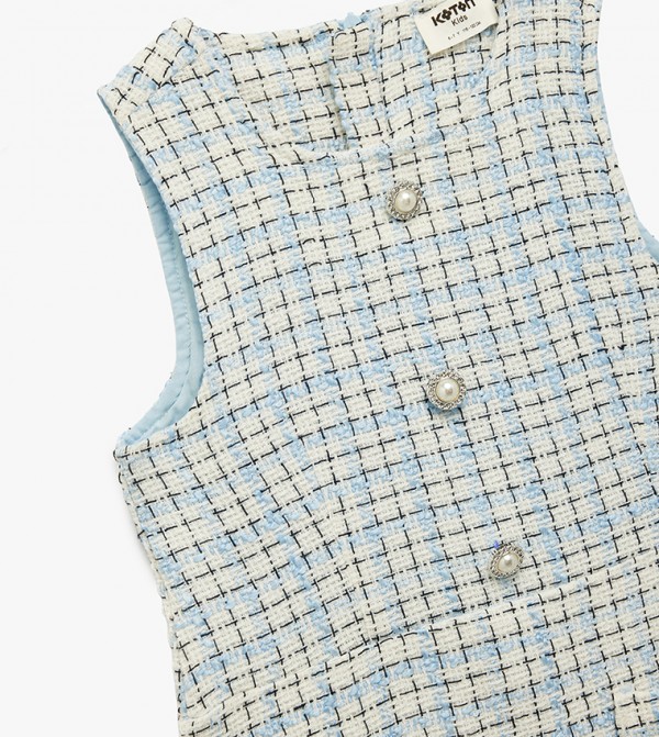 كوتون كوتون - أزرق فستان كاجوال 