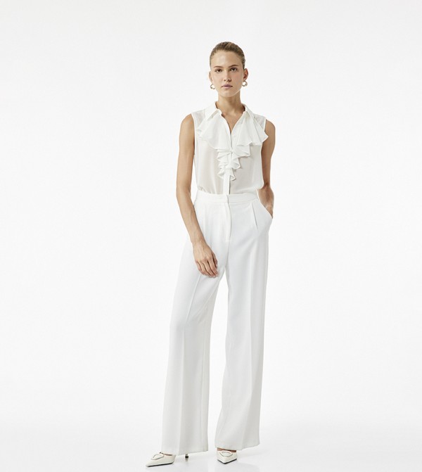 Koton Koton - Beige Sleeveless Tops