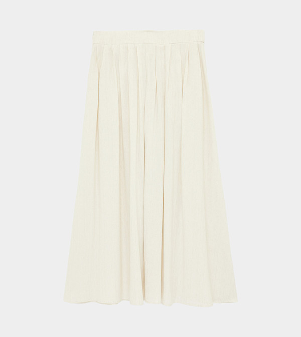 Koton  Maxi Skirts - Beige Maxi Skirts