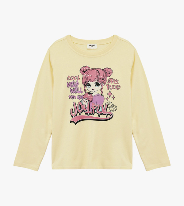 كوتون كوتون - أصفر T-shirts