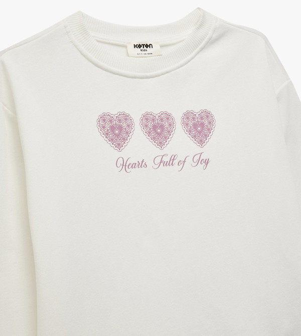 Koton Koton - White Sweatshirts