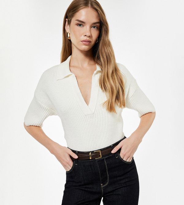 Koton  Clothing - Beige Sweaters