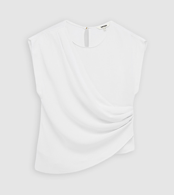 Koton Koton - White Sleeveless Tops