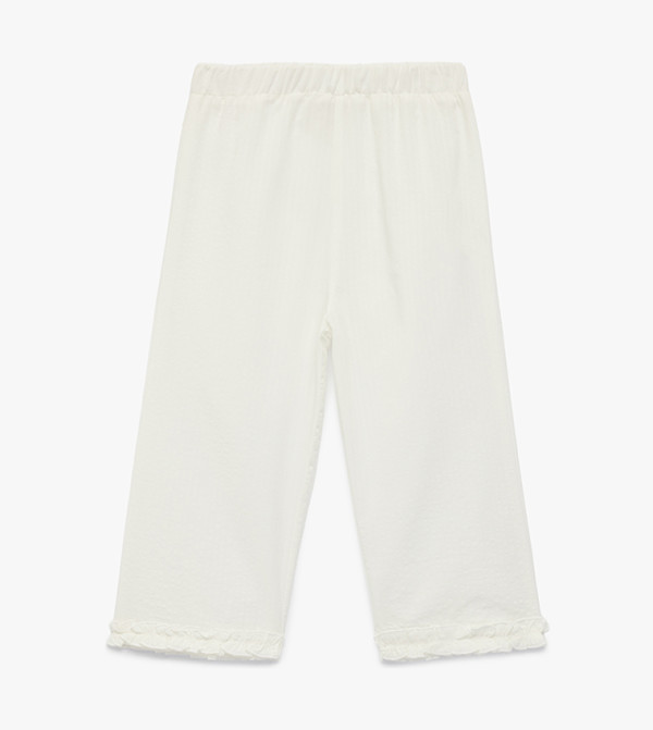 Koton  Trousers & Pants - White Trousers & Pants