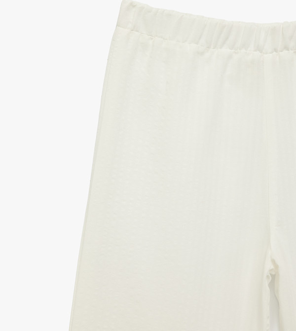 Koton  Trousers & Pants - White Trousers & Pants