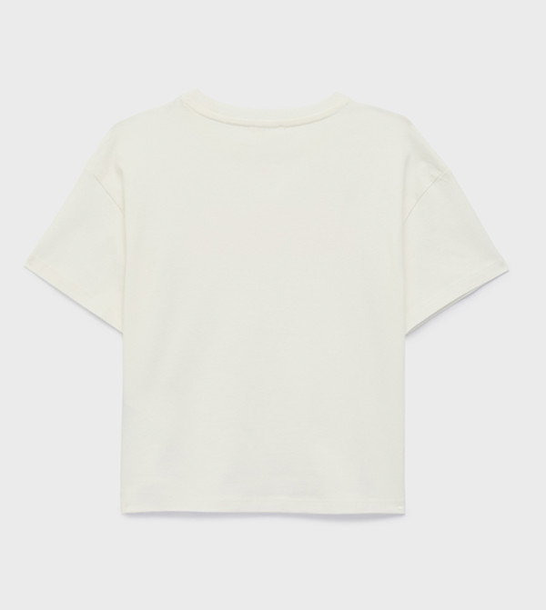 كوتون كوتون - كريمي  T-shirts