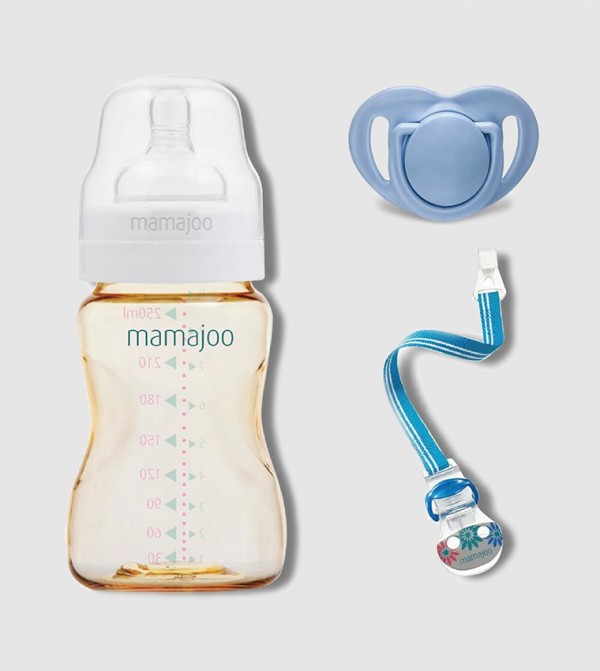Mamajoo Feeding - Blue Feeding Bottles & Teats, Accessories
