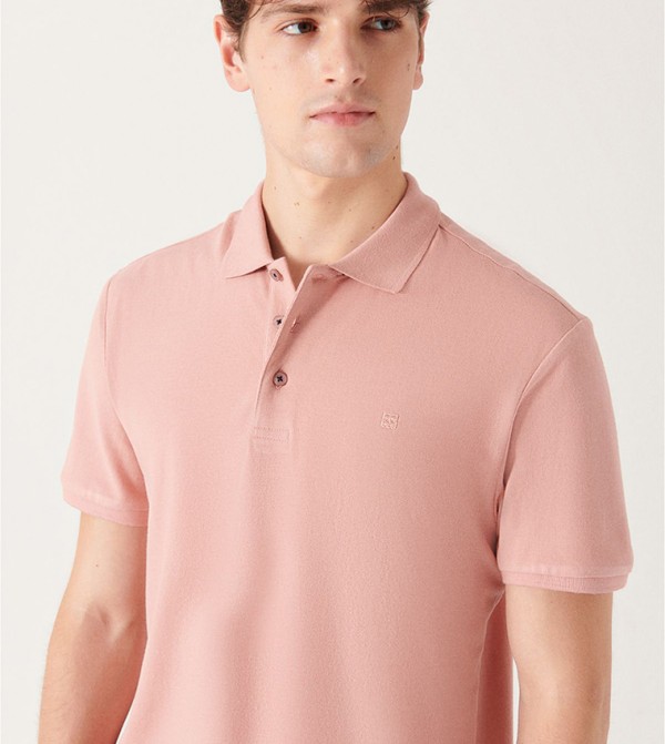 Avva - Outlet  - Pink Polo T-shirts
