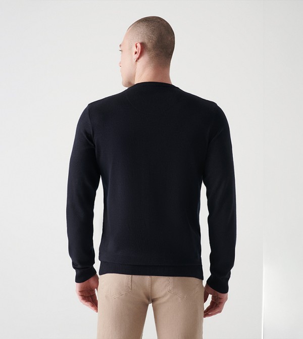 Avva  - Black Sweater