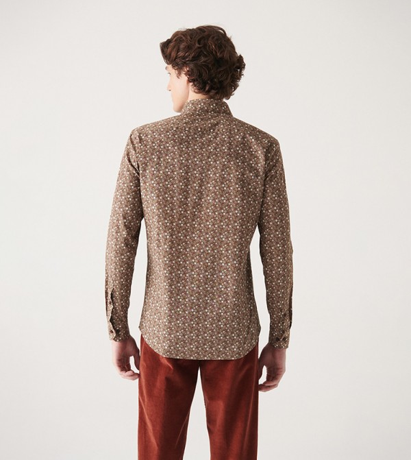 Avva - Outlet  - Brown Long Sleeves
