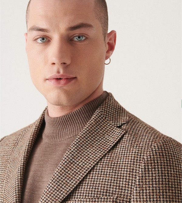 Avva Avva - Brown Blazer Jackets