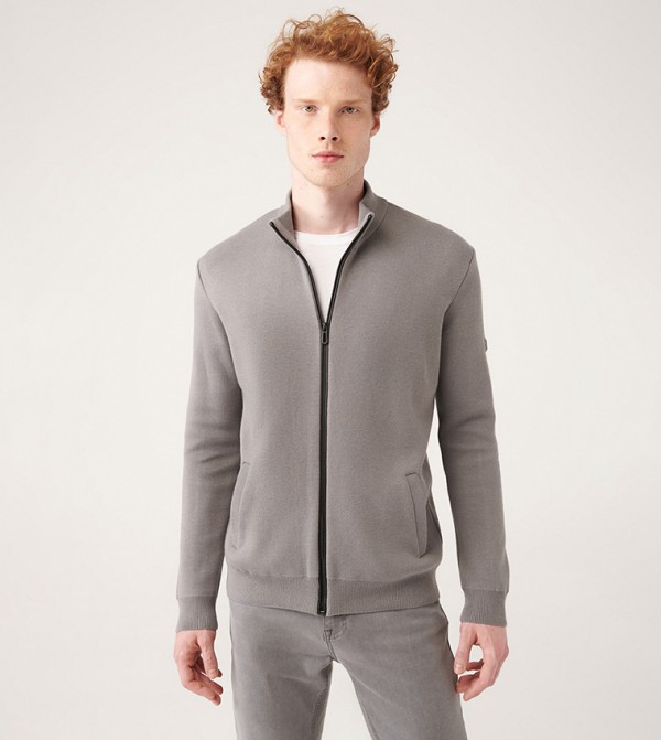 Avva  - Grey Cardigan