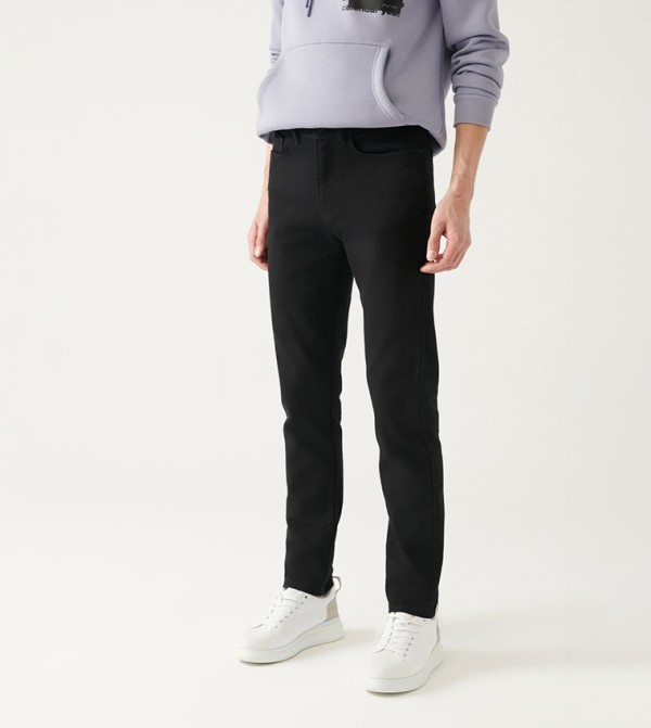 Avva Avva - Black Casual Pants