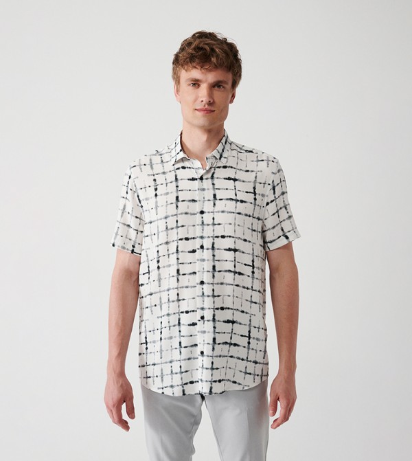 Avva - Outlet  - White Short Sleeves
