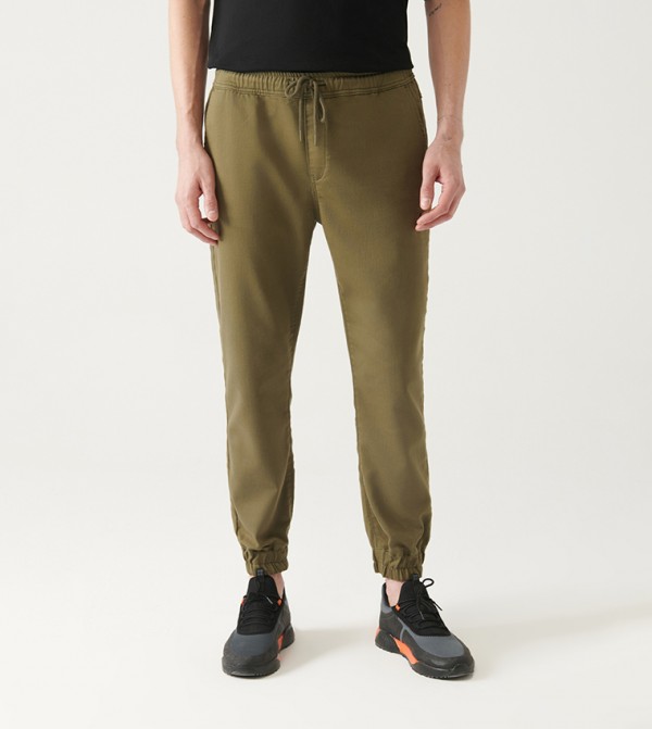 Avva - Outlet  - Khaki Joggers