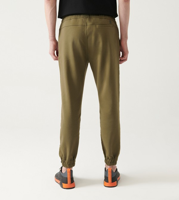 Avva - Outlet  - Khaki Joggers