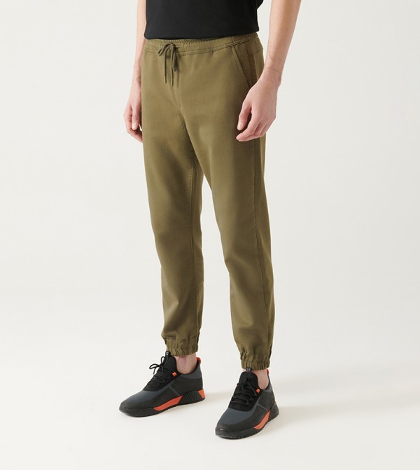 Avva - Outlet  - Khaki Joggers
