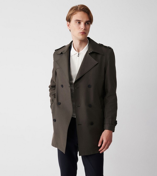 Avva - Outlet  - Khaki Overcoats