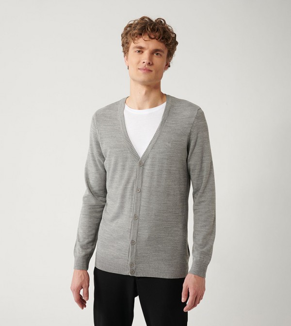 Avva - Outlet Avva - Outlet - Grey Cardigans