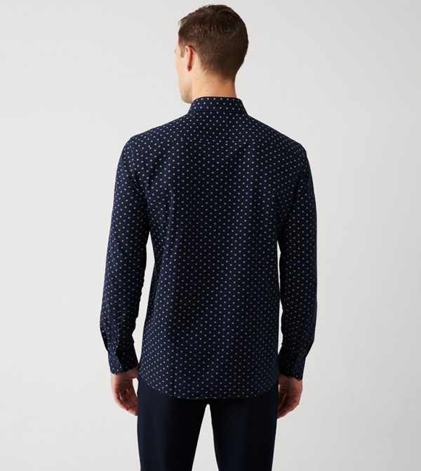 Avva  - NAVY BLUE Casual Shirts