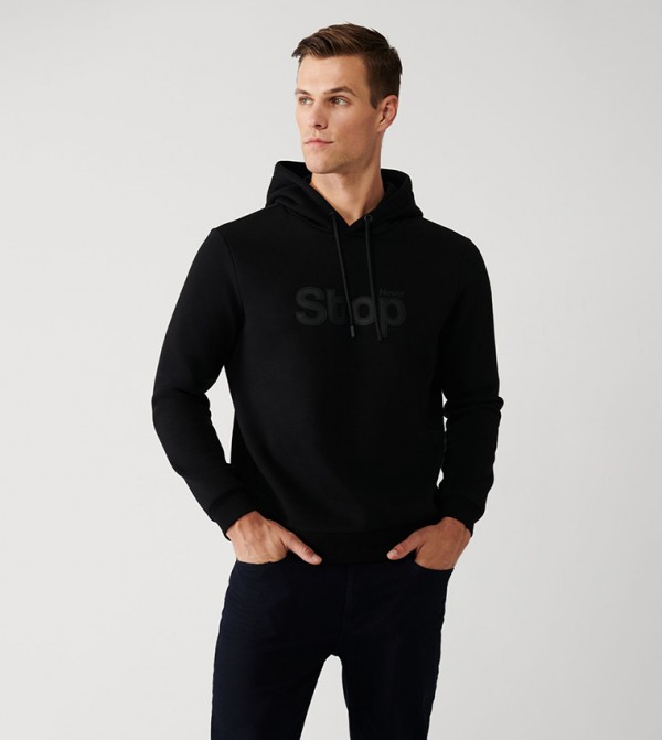 Avva  - Black Hoodies