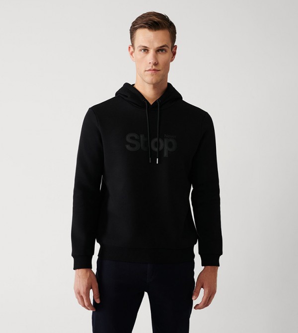 Avva  - Black Hoodies