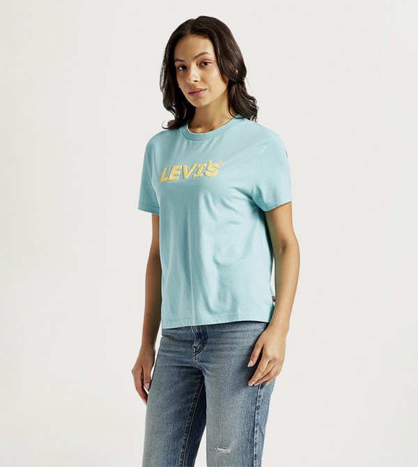 ليفايز ليفايز - أزرق Short Sleeve T-Shirts