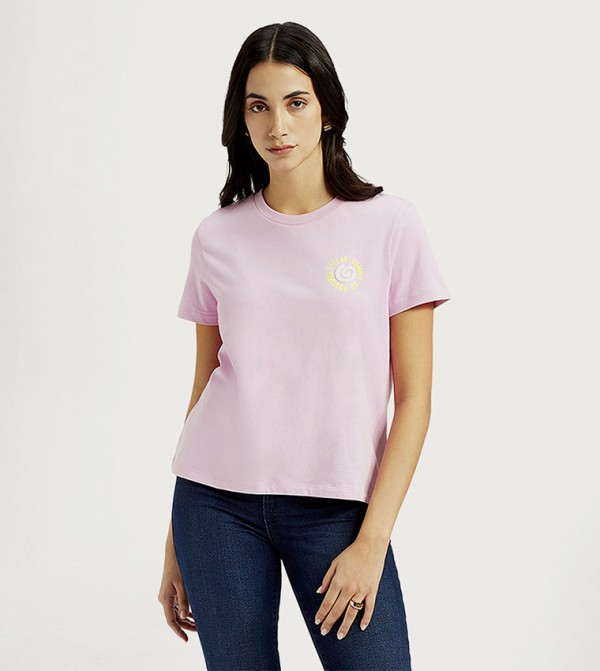 ليفايز  تيشيرتات - بنفسجي  Short Sleeve T-Shirts