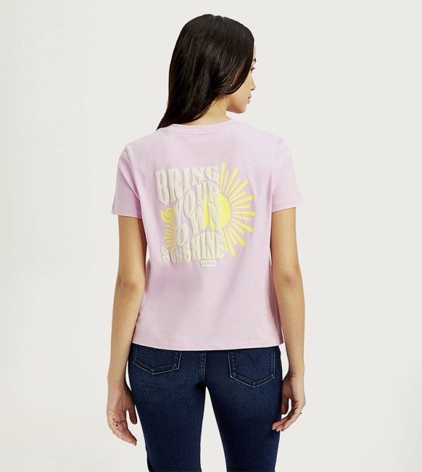 ليفايز  تيشيرتات - بنفسجي  Short Sleeve T-Shirts