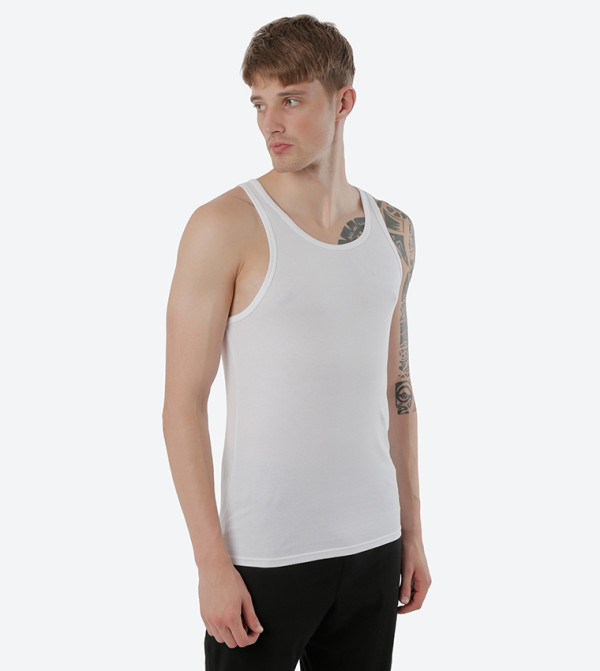 كالفين كلاين - أبيض T-shirts