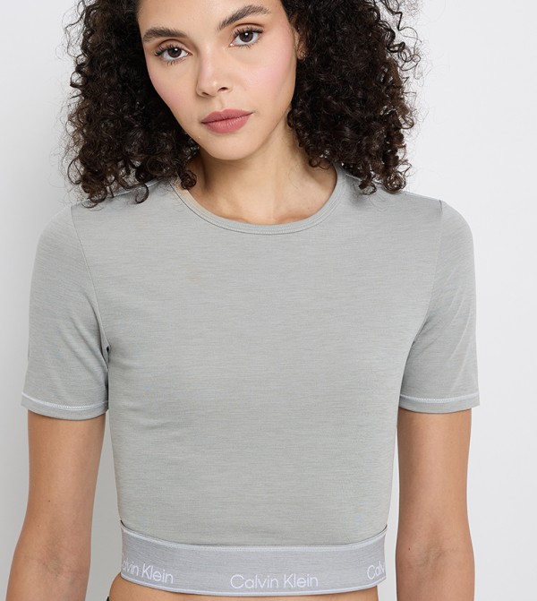 Calvin Klein Calvin Klein - Grey Short Sleeve T-Shirts