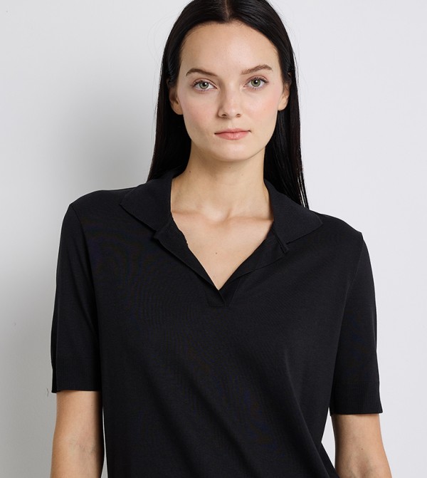Calvin Klein  - Black Polo T-shirts