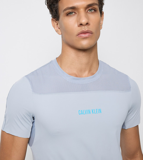 كالفين كلاين كالفين كلاين - رمادي تيشيرتات كاجوال