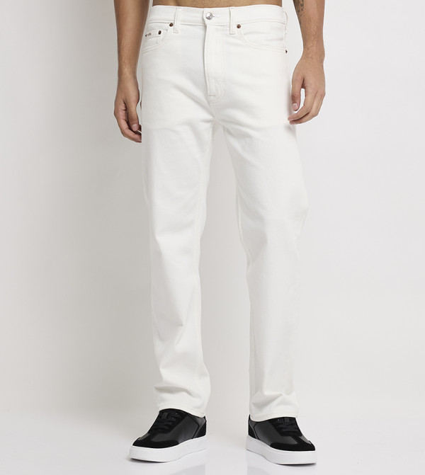 Calvin Klein Jeans Calvin Klein Jeans - White Straight Jeans