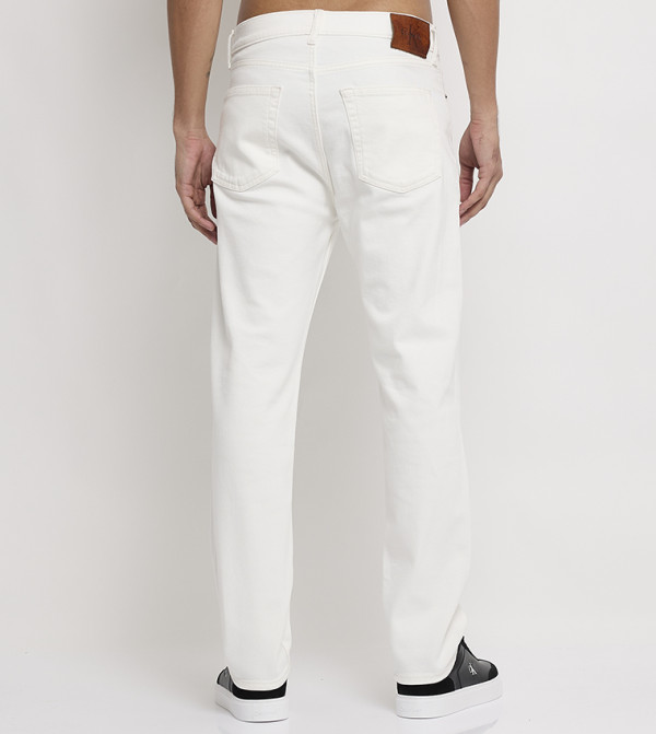 Calvin Klein Jeans Calvin Klein Jeans - White Straight Jeans
