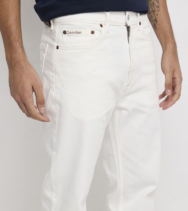 Calvin Klein Jeans Calvin Klein Jeans - White Straight Jeans