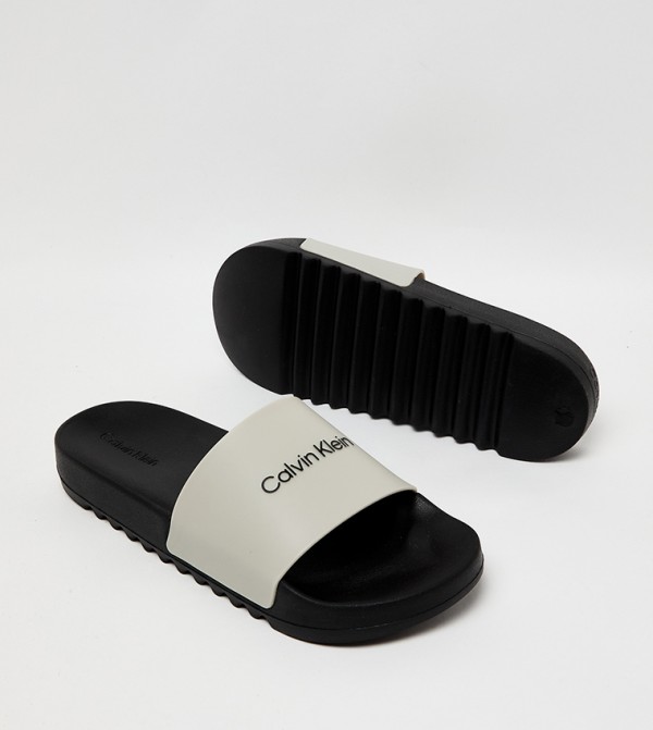 Calvin Klein  seven the rise ss25 - Grey Slides