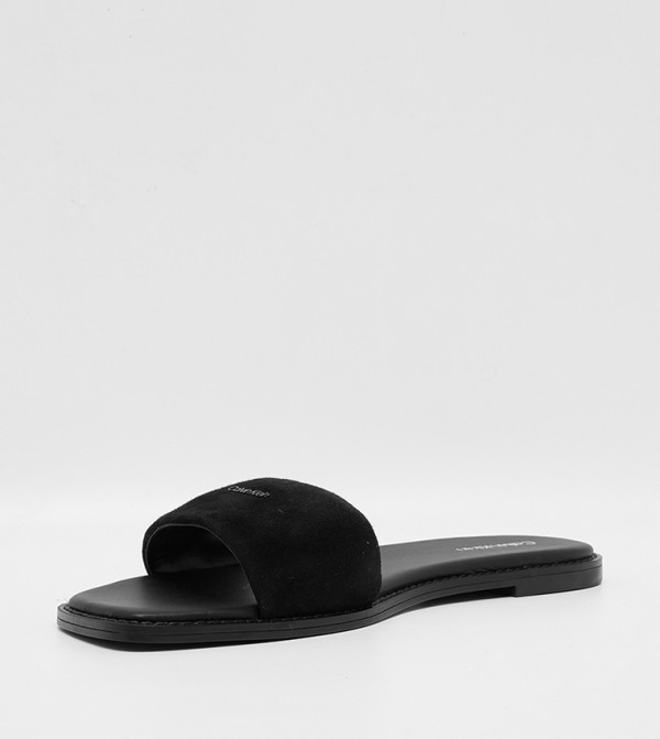 Calvin Klein Calvin Klein - Black Flat Sandals